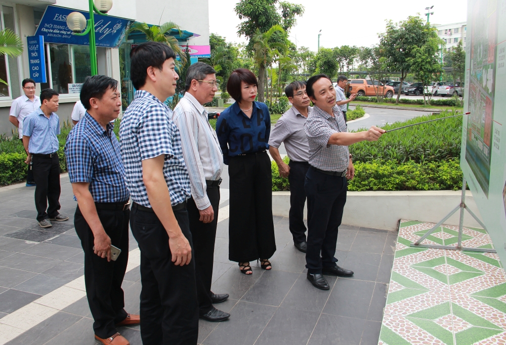 Đoàn công tác của Tổng LĐLĐVN thăm khu đô thị Đặng Xá và khu nhà ở CN tại Khu Công nghiệp Tiên Sơn – Bắc Ninh
